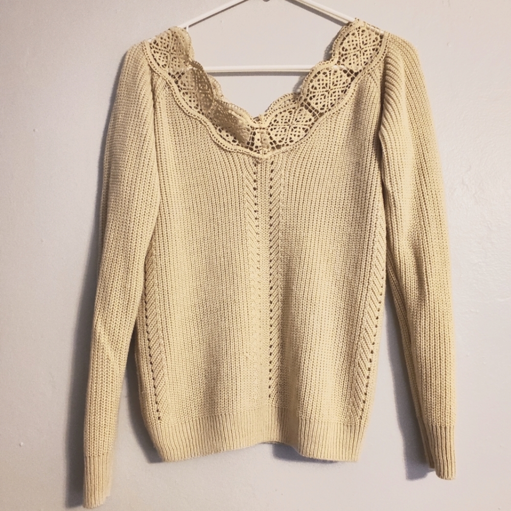 Off shoulder Sweatshirt